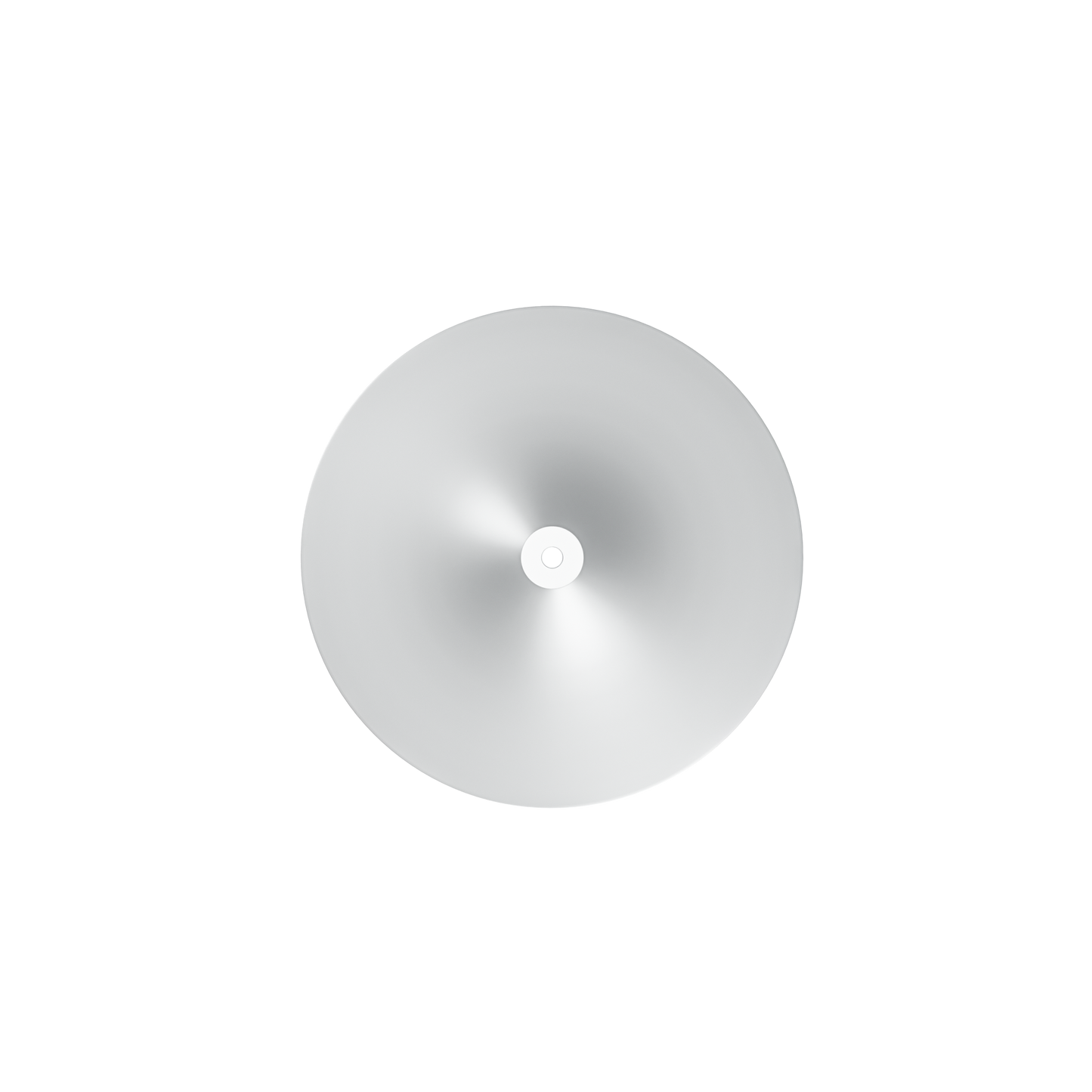Sphere Heavy Base Plate · Brushed Silver